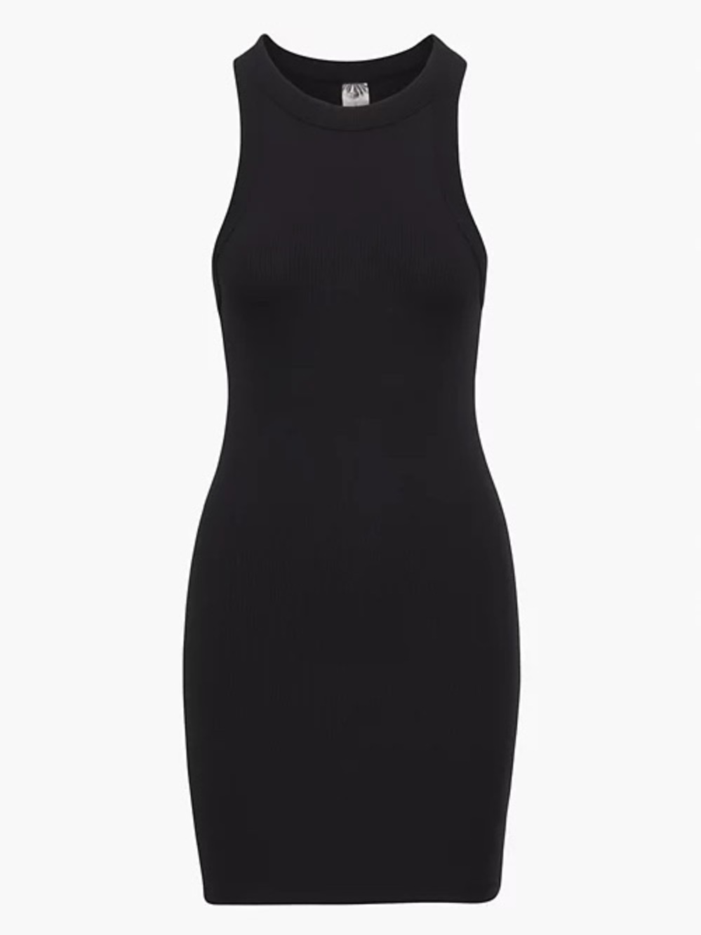 TNA Black Sleeveless Racerback Bodycon Mini Dress